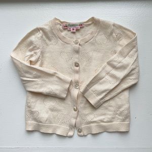 Bonpoint pointelle cardigan 18 months